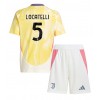 Juventus Manuel Locatelli #5 Auswärtstrikot 2024-25 Kurzarm (+ kurze hosen)